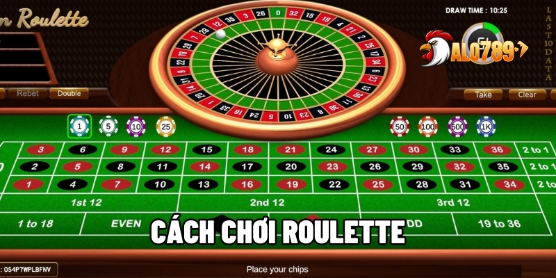 Cách chơi roulette