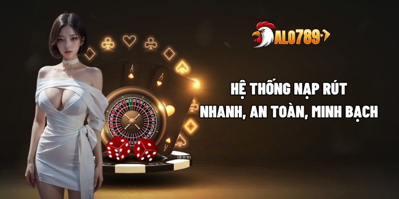 Giới Thiệu ALO789 – Cổng Game Đổi Thưởng Đỉnh Cao 3 Hệ thống nạp rút nhanh, an toàn, minh bạch